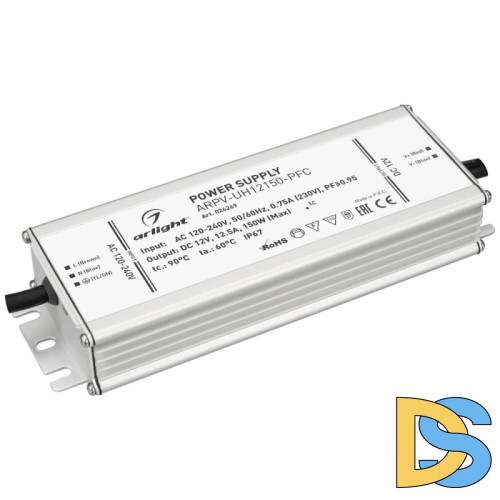 Блок питания Arlight ARPV-UH12150-PFC (12V, 12.5A, 150W) 024269