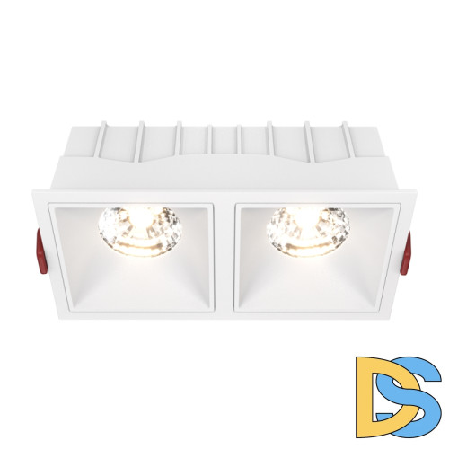 Встраиваемый светильник Maytoni Technical Alfa LED DL043-02-15W3K-D-SQ-W