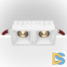 Встраиваемый светильник Maytoni Technical Alfa LED DL043-02-15W3K-D-SQ-W