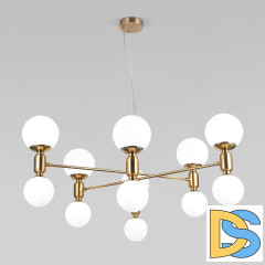 Подвесная люстра Eurosvet Bubble 30182 латунь a063213