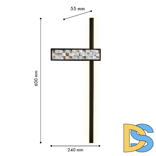 Настенный светильник Favourite Shelty 4704-1W