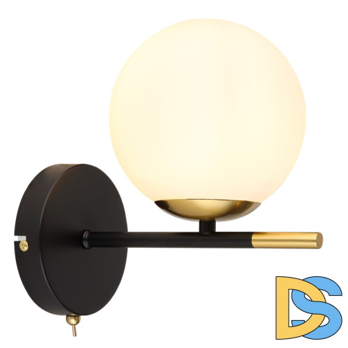 Бра Arte Lamp Alcor A2224AP-1BK