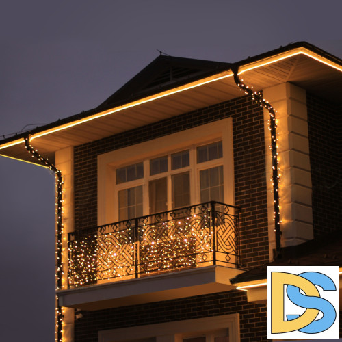 Светодиодный гибкий неон Elektrostandard 220V 9,6W 120Led 2835 IP67 односторонний теплый белый, 50 м 4690389167355