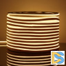 Светодиодный гибкий неон Elektrostandard 220V 9,6W 120Led 2835 IP67 односторонний теплый белый, 50 м 4690389167355