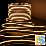 Светодиодный гибкий неон Elektrostandard 220V 9,6W 120Led 2835 IP67 односторонний теплый белый, 50 м 4690389167355