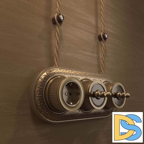 Переключатель одноклавишный Werkel 4690389166617 W5712012