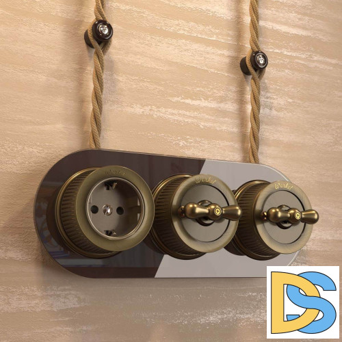 Переключатель одноклавишный Werkel 4690389166617 W5712012