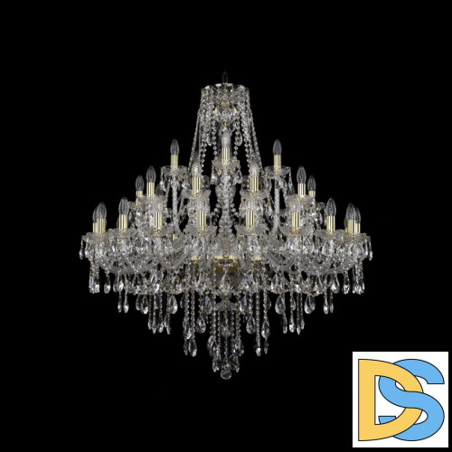 Подвесная люстра Bohemia Ivele Crystal 1415/20+10+5/360 G