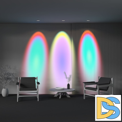 Встраиваемый светильник Maytoni Lens DL105-12W4K-W