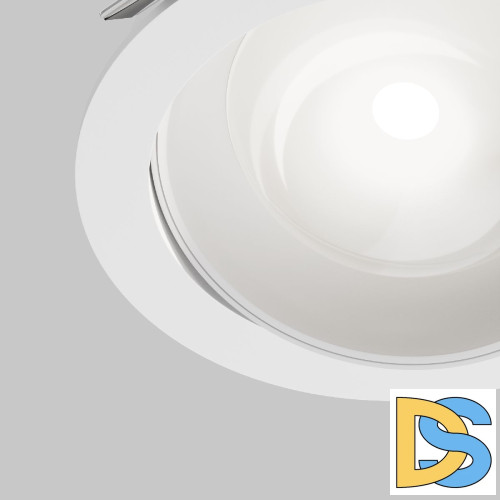 Встраиваемый светильник Maytoni Lens DL105-12W4K-W