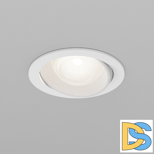 Встраиваемый светильник Maytoni Lens DL105-12W4K-W