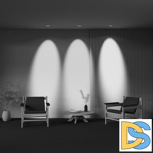 Встраиваемый светильник Maytoni Lens DL105-12W4K-W