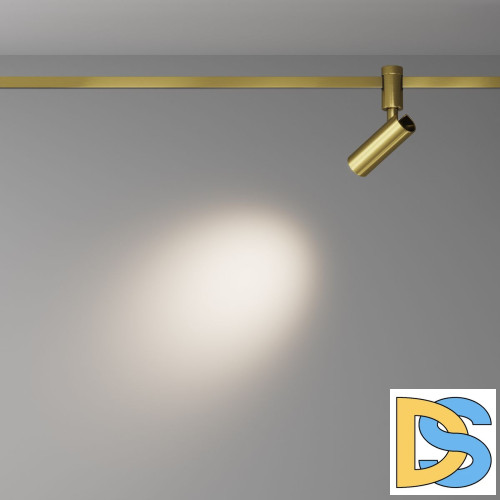 Трековый магнитный светильник Maytoni Focus TR144-1-5W3K-W-BS