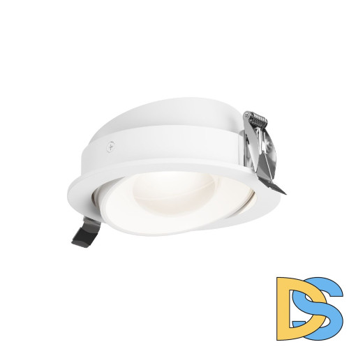 Встраиваемый светильник Maytoni Lens DL105-12W3K-W
