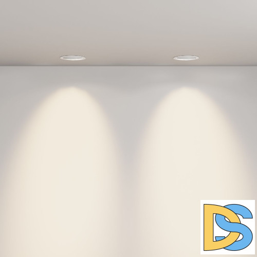 Встраиваемый светильник Maytoni Lens DL105-12W3K-W