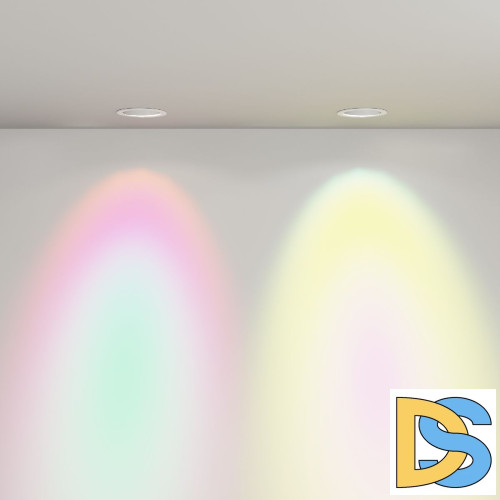 Встраиваемый светильник Maytoni Lens DL105-12W3K-W