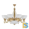 Подвесная люстра Kutek Roma ROM-ZW-8+1 (P)