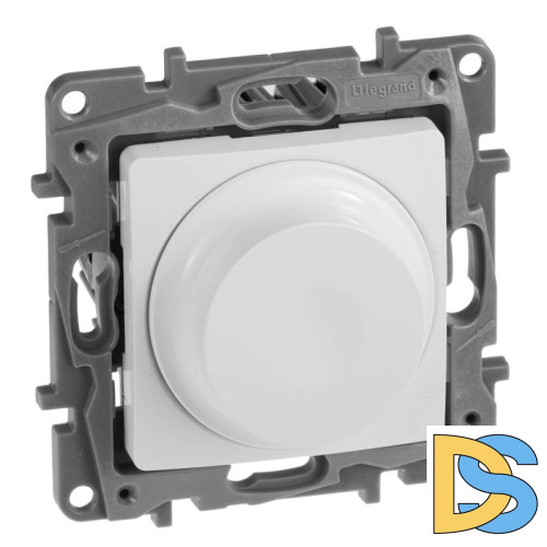 Диммер поворотный Legrand Etika без нейтрали 300W белый 672219