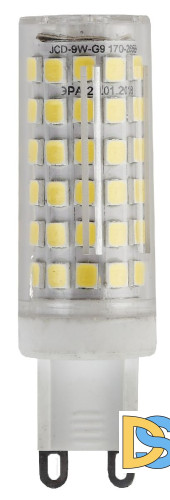 Лампа светодиодная Эра G9 9W 2700K LED JCD-9W-CER-827-G9 Б0033185