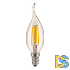 Лампа светодиодная филаментная Elektrostandard BLE1428 E14 9W 3300K прозрачная 4690389151286