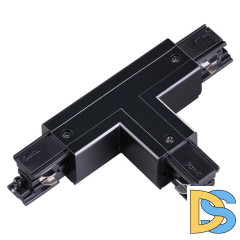 Коннектор Т-образный Novotech track black 3phase 135059