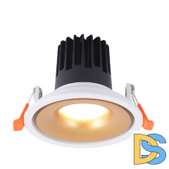 Встраиваемый светильник Crystal Lux CLT 005C98 WH-GO 4000K