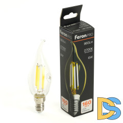 Лампа светодиодная Feron LB-1216 E14 6W 2700K 51262