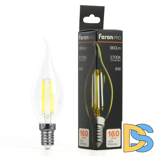 Лампа светодиодная Feron LB-1216 E14 6W 2700K 51262