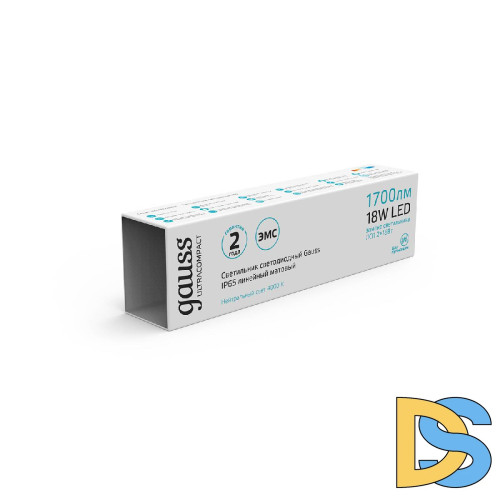 Накладной светодиодный светильник Gauss 143424218