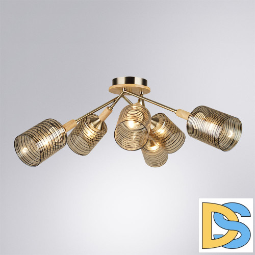 Потолочная люстра Arte Lamp Maria A4536PL-6AB