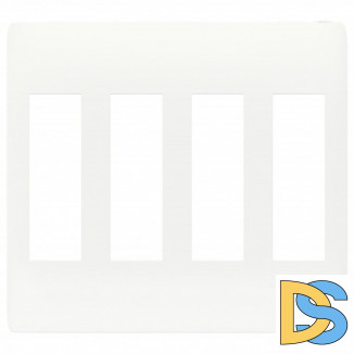 Рамка 4-ая (четверная), Белый, серия Unica Studio, Schneider Electric