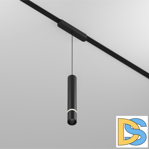 Трековый магнитный однофазный светильник Denkirs Air hang DK5375-BK