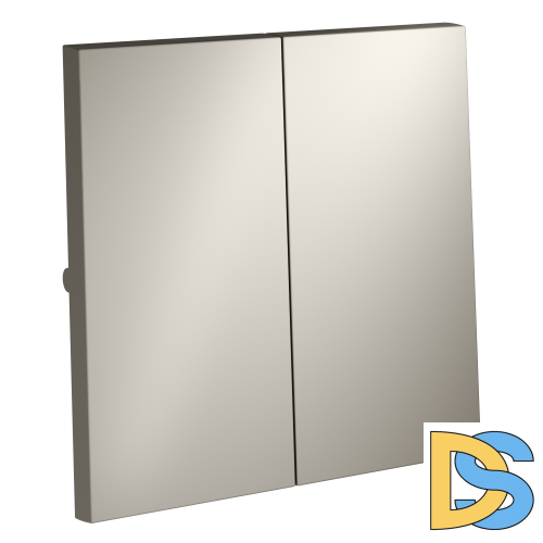 Клавиши для выключателя/переключателя двухклавишного, S70 (кашемир)