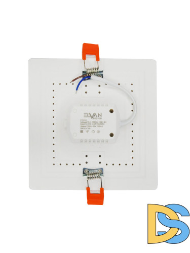 Встраиваемый светильник Elvan VLS-108SQ-18W-NH-Wh