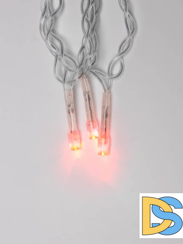 Светодиодная гирлянда (06741) Uniel занавес 220V красный ULD-C2030-240/DTA RED IP20