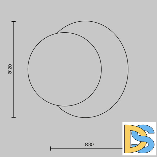 Бра Maytoni Ambre MOD331WL-L3BS3K