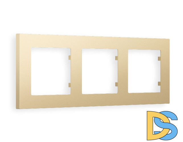 Рамка трехместная Ambrella Volt Techno AF220603