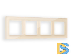 Рамка четырехместная Ambrella Volt Platos AF380304