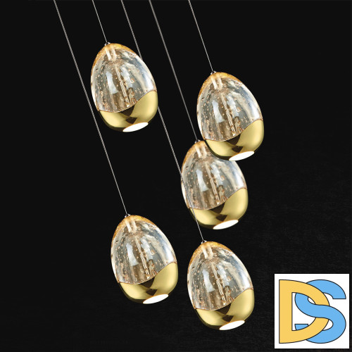 Подвесной светильник DeLight Collection Terrene MD13003023-5A gold