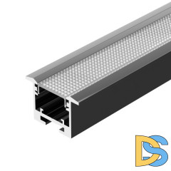 Алюминиевый профиль Arlight SL-Line-3523-F-2500 Black 033738