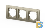 Рамка трехместная ELBI Zena 500-011400-227