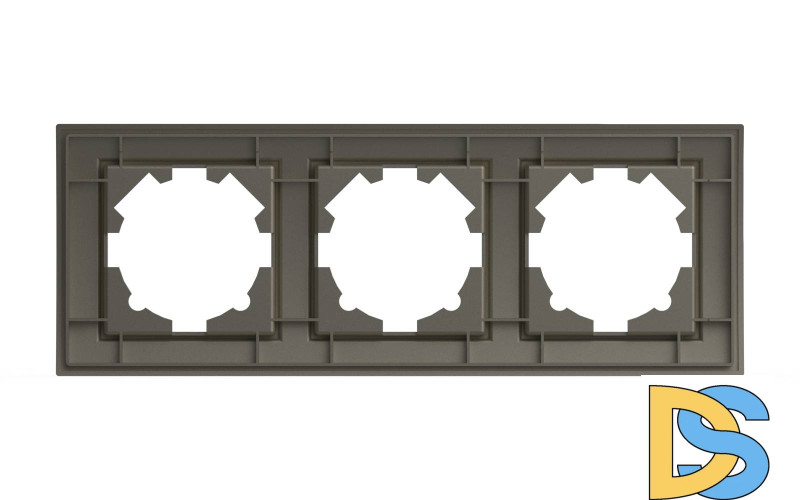 Рамка трехместная ELBI Zena 500-011400-227
