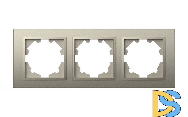 Рамка трехместная ELBI Zena 500-011400-227