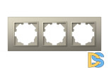 Рамка трехместная ELBI Zena 500-011400-227