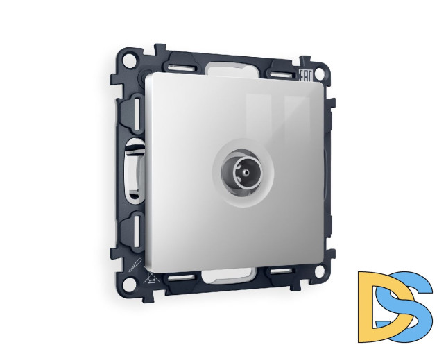 Комплект механизма TV розетки оконечной 50-870 MHz 1dB Ambrella Volt Alfa MA413010