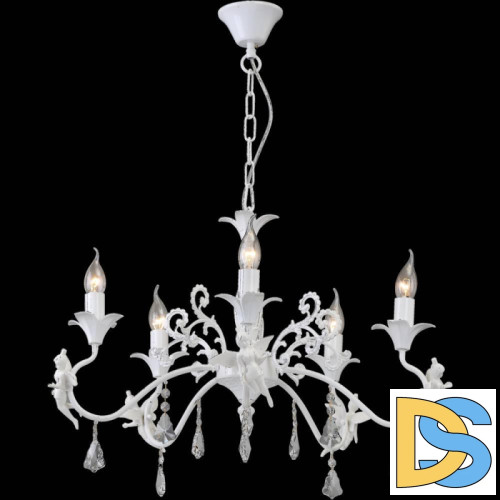 Подвесная люстра Arte Lamp Angelina A5349LM-5WH