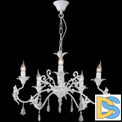 Подвесная люстра Arte Lamp Angelina A5349LM-5WH