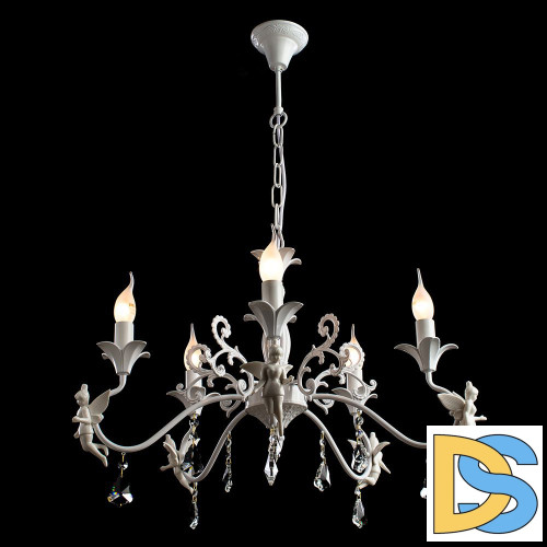 Подвесная люстра Arte Lamp Angelina A5349LM-5WH