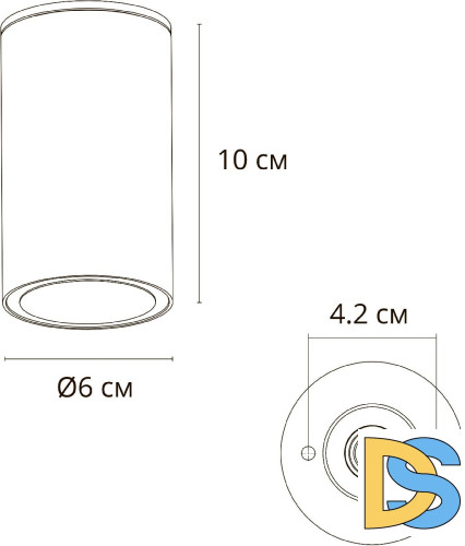 Архитектурный светильник Arte Lamp Mistero A3302PF-1WH