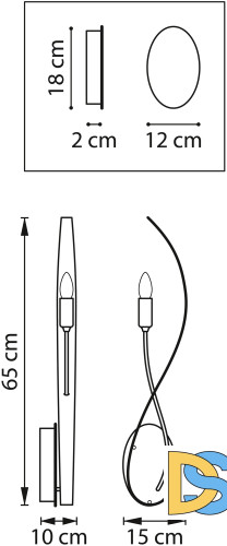 Бра Lightstar Ragno 733517